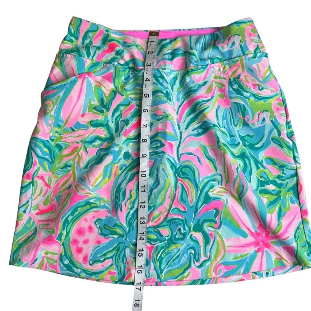 Lilly Pulitzer Monica Luxletic Tennis Skort One in a Melon. Size 00 - Picture 4 of 7